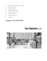 De Dietrich DTE768X Le manuel du propriétaire