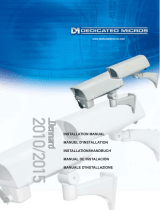 Dedicated Micros 2015 Camera Housings Guide d'installation