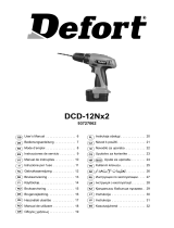 Defort DCD-12Nx2D Le manuel du propriétaire