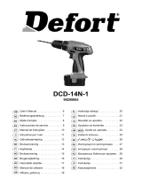 Defort DCD-14N-1 Le manuel du propriétaire