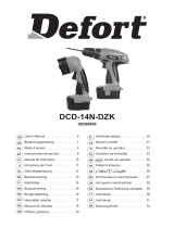 Defort DCD-14N-DZK Le manuel du propriétaire
