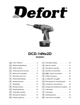 Defort DCD-14Nx2D Le manuel du propriétaire