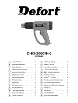 Defort DHG-2000N-K Le manuel du propriétaire