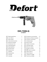 Defort DID-755N-Q Le manuel du propriétaire
