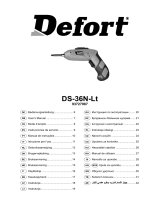 Defort DJS-505-B Manuel utilisateur