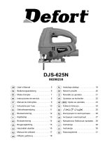 Defort DJS-625N Manuel utilisateur