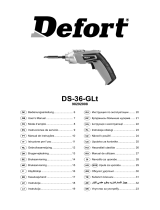 Defort DS-36-GLt Le manuel du propriétaire