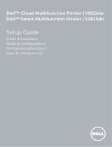 Dell H815dw Cloud MFP Printer Guide de démarrage rapide