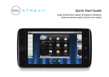Dell Streak Mobile froyo Guide de démarrage rapide