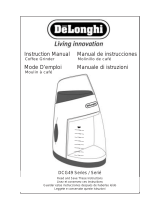 DeLonghi Coffee Grinder DCG49 Series Manuel utilisateur