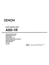 Denon ASD-1R - Digital Player Docking Station Operating Instructions Manual