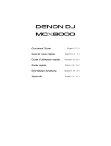 Denon MCX8000 Guide de démarrage rapide