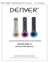 Denver KMS-10WHITE Manuel utilisateur
