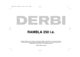 Derbi Rambla 250 Manuel utilisateur