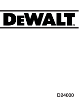DeWalt D24000 Le manuel du propriétaire