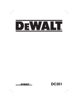 DeWalt DC351KL Manuel utilisateur
