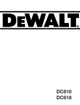 DeWalt DC610KN Le manuel du propriétaire