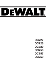 DeWalt DC759K T 10 Le manuel du propriétaire