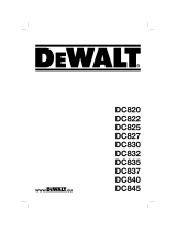 DeWalt DC840 Fiche technique