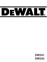 DeWalt DW341K Manuel utilisateur