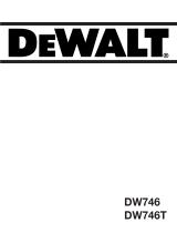 DeWalt DW746X Fiche technique