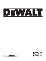 DeWalt DW777 Le manuel du propriétaire