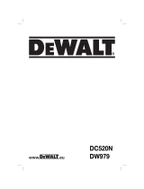 DeWalt DC520K Le manuel du propriétaire