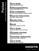Dicota Pocket Manuel utilisateur
