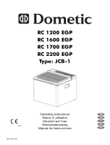 Dometic CombiCool RC 2200 EGP, RC 1600 EGP, RC 1200 EGP Mode d'emploi