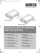 Dometic Waeco MSP162, MSP164, MSP352, MSP354 Mode d'emploi
