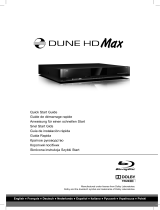 Dune HD HD MAX Manuel utilisateur
