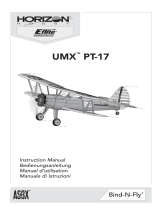 E-flite UMX PT-17 Manuel utilisateur