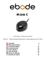 Ebode XDOM IR LINK C Le manuel du propriétaire