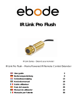 Ebode IR Link Pro Flush Le manuel du propriétaire