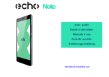 Echo Mobiles NOTE Manuel utilisateur