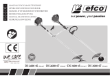 Efco DS 3600 4S Le manuel du propriétaire