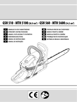 Oleo-Mac GSH 560 Le manuel du propriétaire