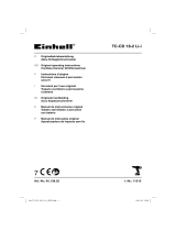 EINHELL TC-CD 18-2 Li-i (2x1,5 Ah) Manuel utilisateur