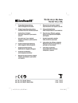 Einhell Expert Plus TE-CD 18 Li-i BL-Solo Manuel utilisateur