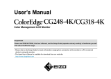 Eizo CG248-4K Manuel utilisateur