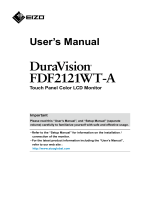 Eizo FDF2121WT-A Manuel utilisateur
