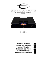 ELECTROCOMPANIET EMC 1 Le manuel du propriétaire