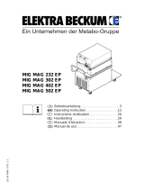 Elektra Beckum MIG MAG 232 EP Operating Instructions Manual