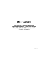 Epson H6000IIP - TM Two-color Thermal Line Manuel utilisateur