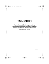 Epson TM-J8000 Manuel utilisateur