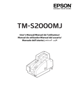 Epson TM-S2000 Series Le manuel du propriétaire