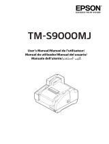 Epson TM-S9000 Series Manuel utilisateur