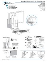 Ergotron All-In-One Lift Stand Mode d'emploi