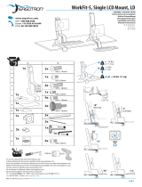 Ergotron WorkFit-S, Single LD Sit-Stand Workstation Manuel utilisateur