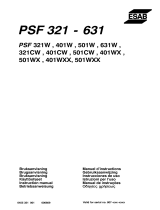 ESAB PSF 321W Manuel utilisateur
